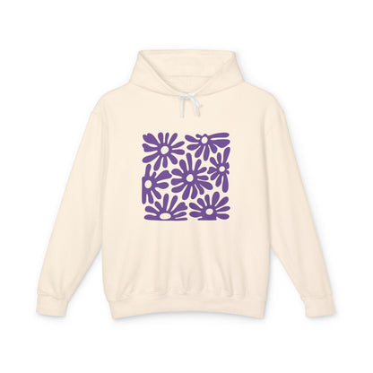 Daisy Block Lightweight Women's Hooded Sweatshirt