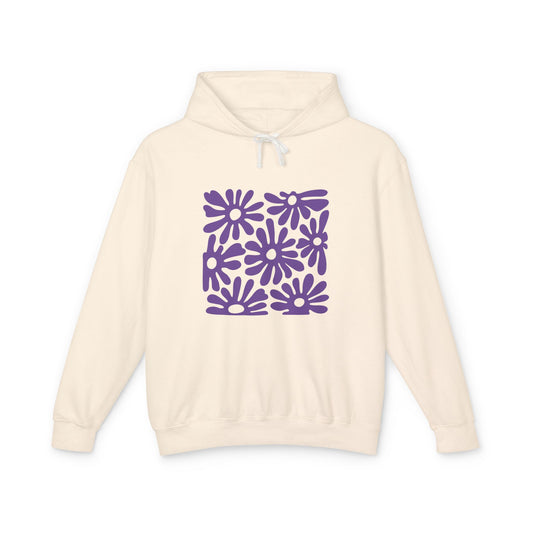 Daisy Block Lightweight Women's Hooded Sweatshirt