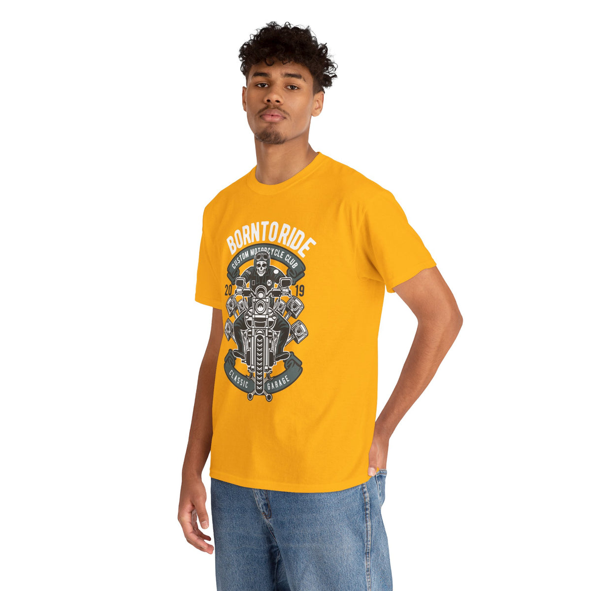 Born To Ride Motorcycle T-Shirt