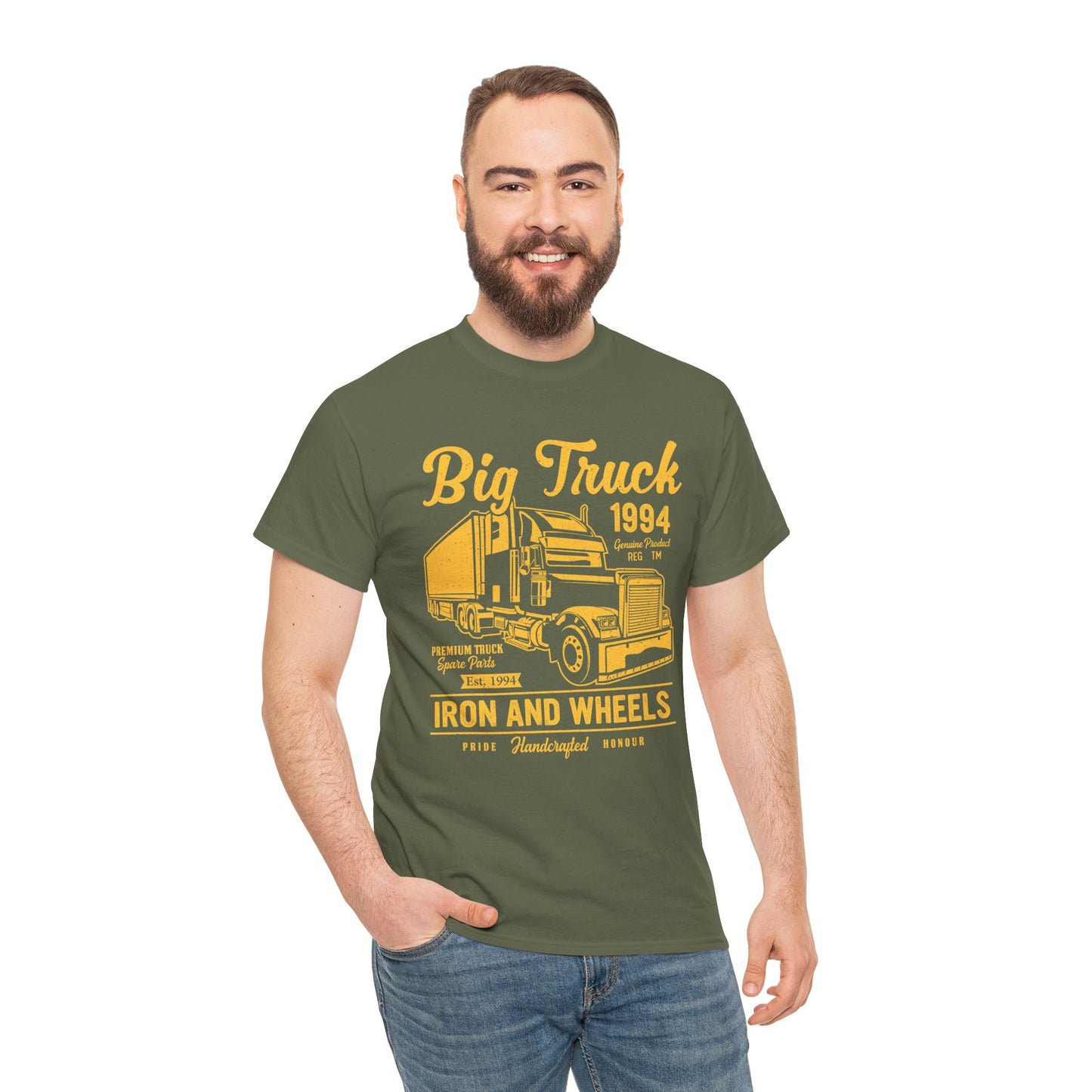 Big Truck 1994 Iron And Wheels Men's T-Shirt