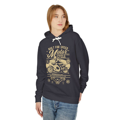 "Built for Speed" Vintage Racer Lightweight Hooded Sweatshirt