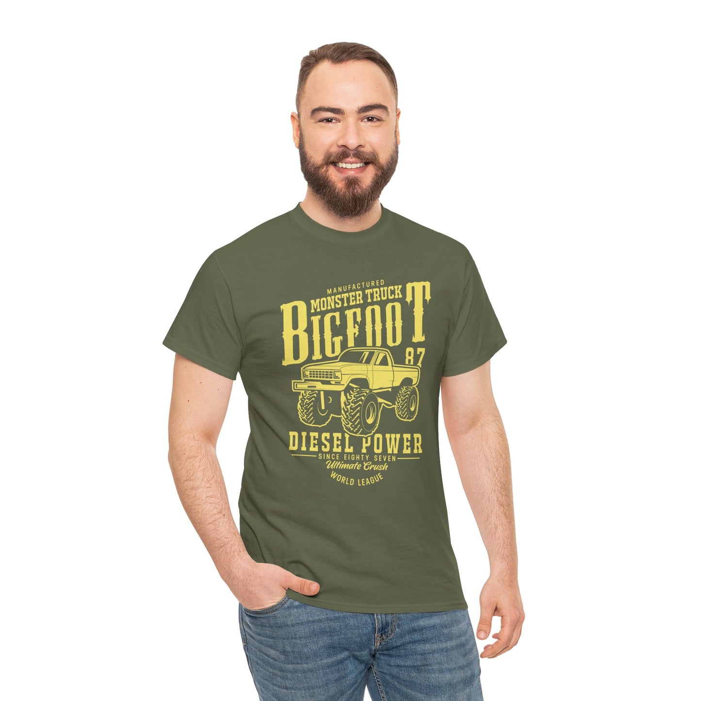Bigfoot Monster Truck Diesel Power Men's T-Shirt