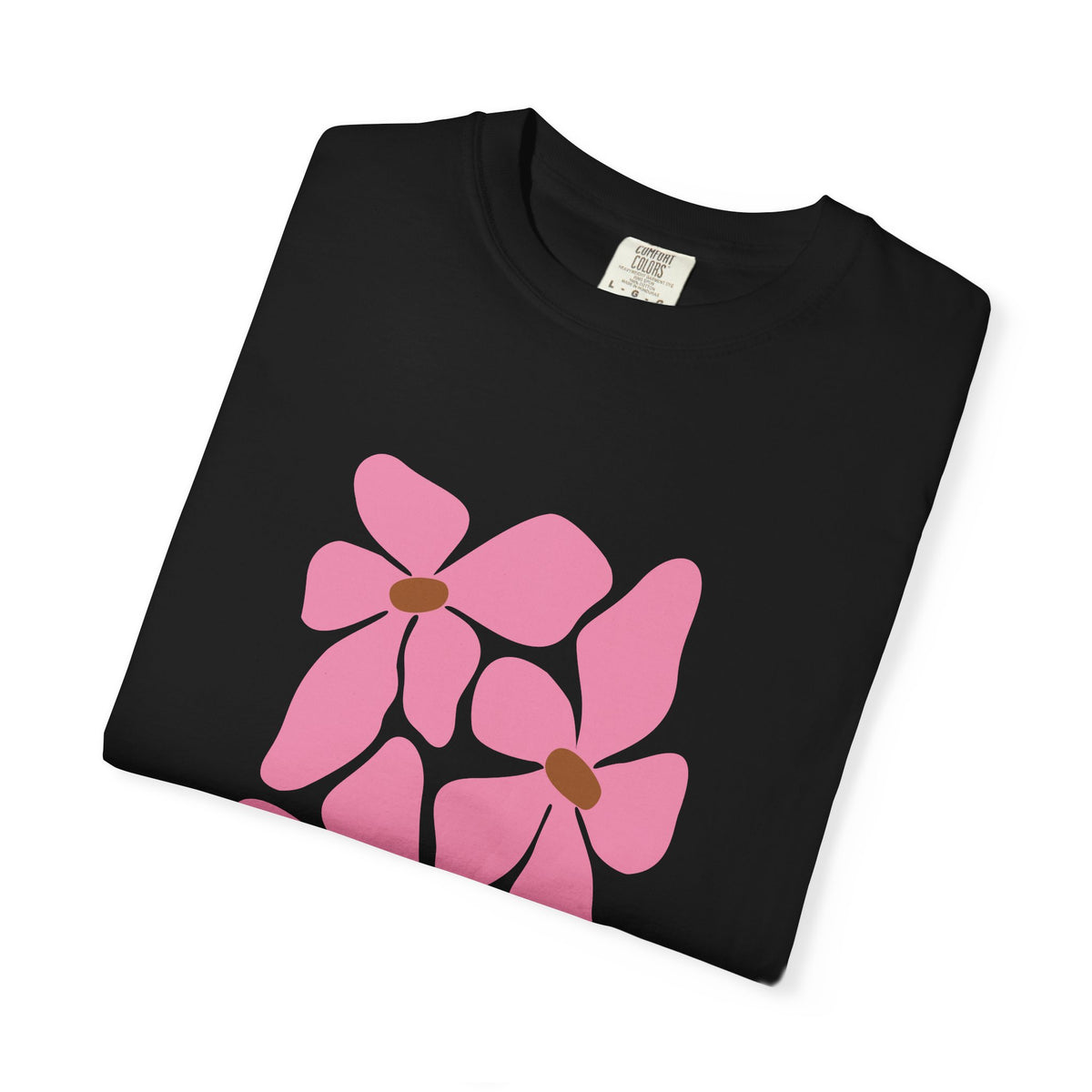 Pink Petal Bloom Garment-Dyed Women's T-Shirt