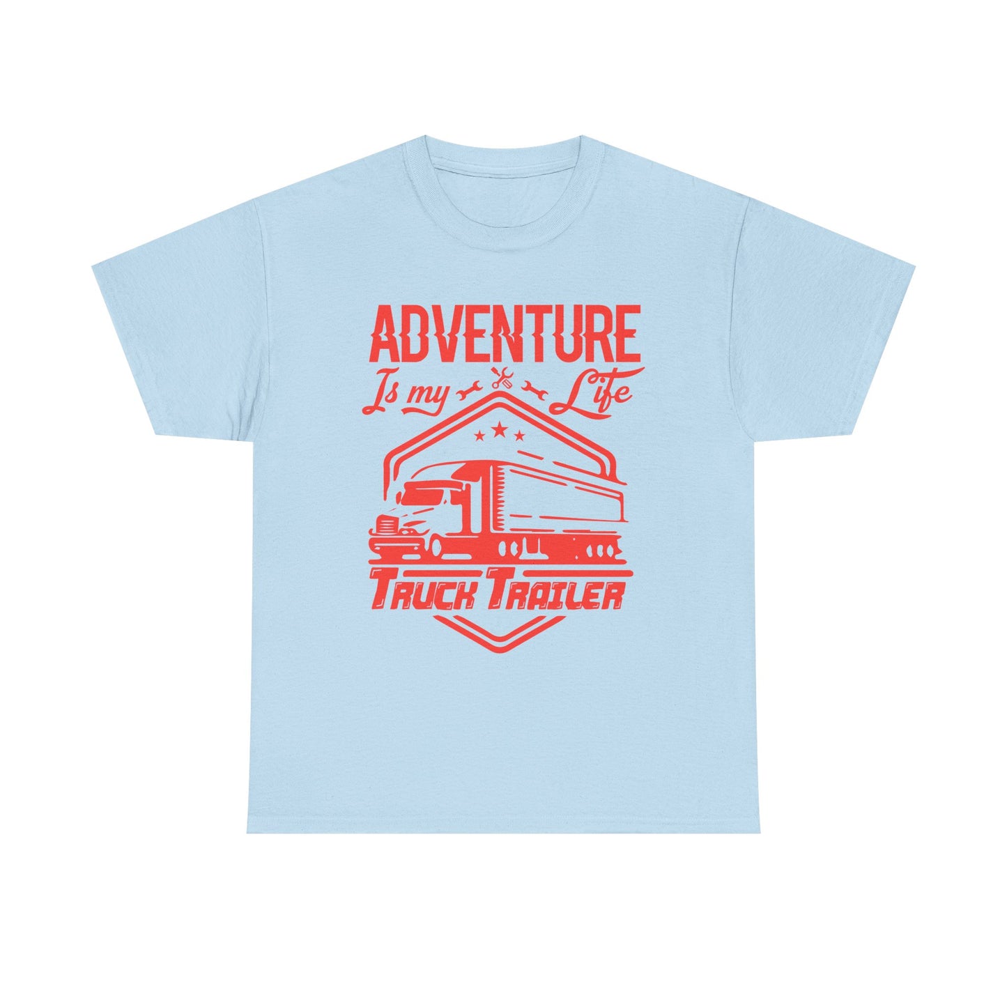Adventure Is My Life Truck Trailer T-Shirt