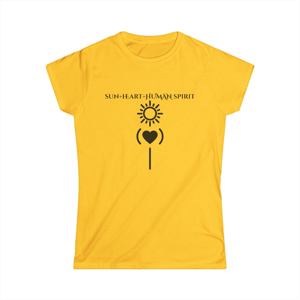 Camiseta de mujer Sakha Sol Corazón Espíritu Humano