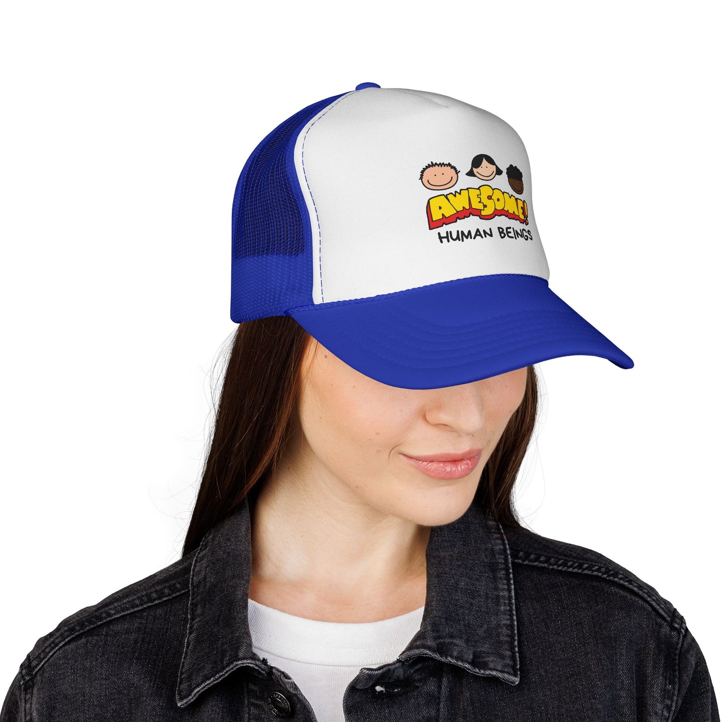 Awesome Human Beings Trucker Women's Cap