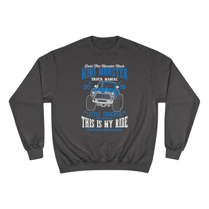 Mini Monster Truck Men's Champion Sweatshirt