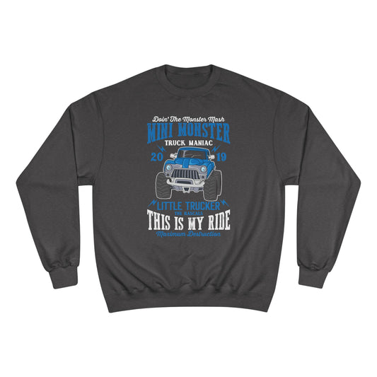 Mini Monster Truck Men's Champion Sweatshirt