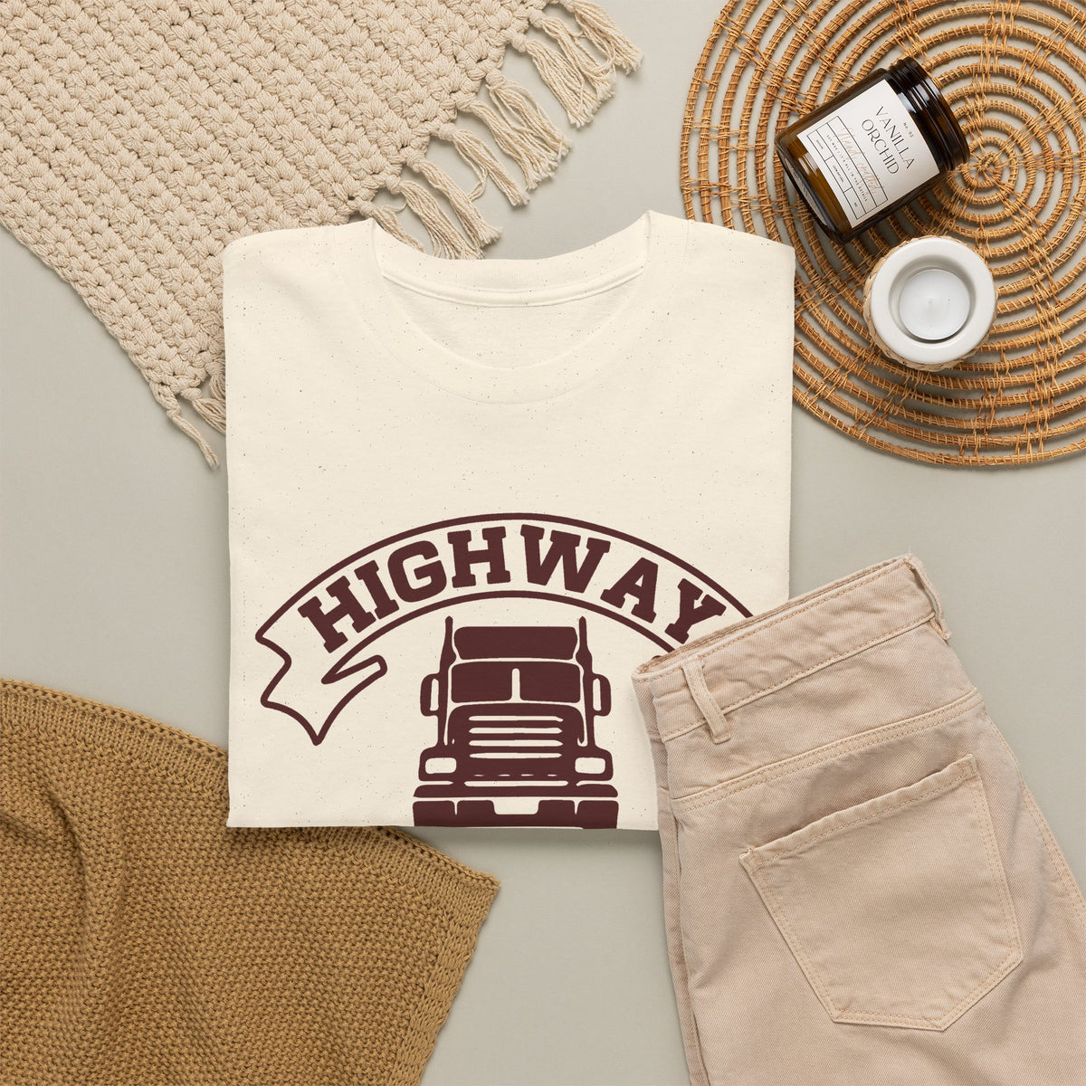 Highway Heavy Trucks T-Shirt