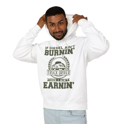 If Diesel Ain't Burnin' Truck Lightweight Hooded Sweatshirt
