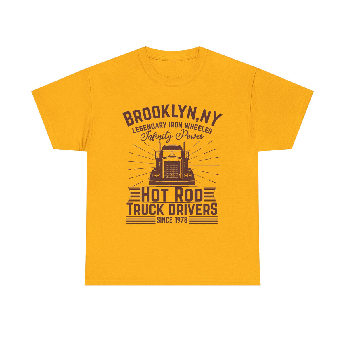 Brooklyn NY Hot Rod Truck Drivers T-Shirt
