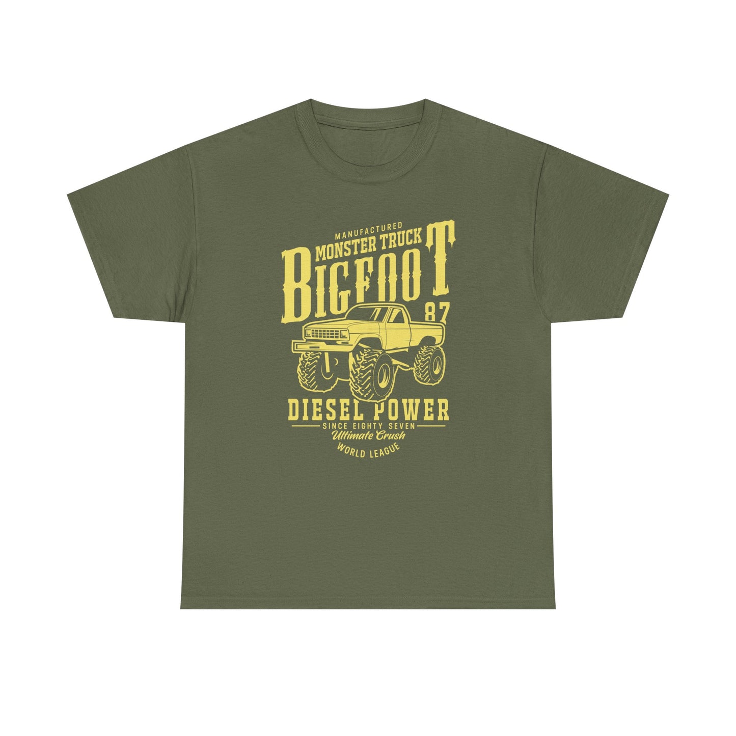 Bigfoot Monster Truck Diesel Power Men's T-Shirt