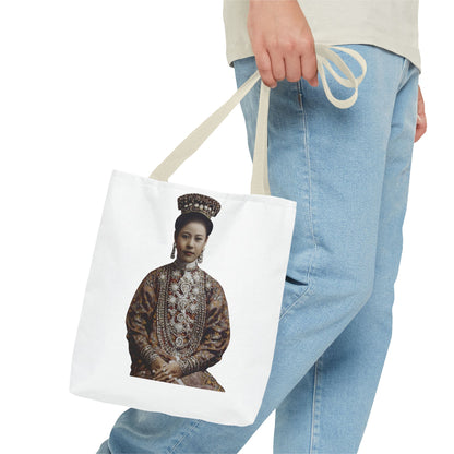 Vintage Peranakan Chinese Empress Portrait Tote Bag