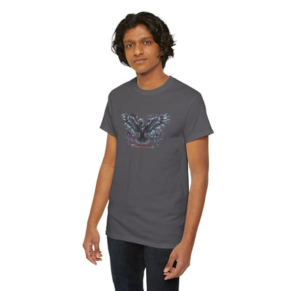 Chrome Eagle Wings Graphic Men's Tee