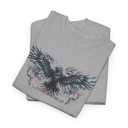 Chrome Eagle Wings Graphic Men's Tee