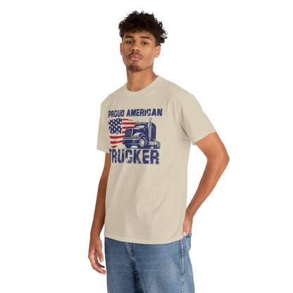 Proud American Trucker T-Shirt
