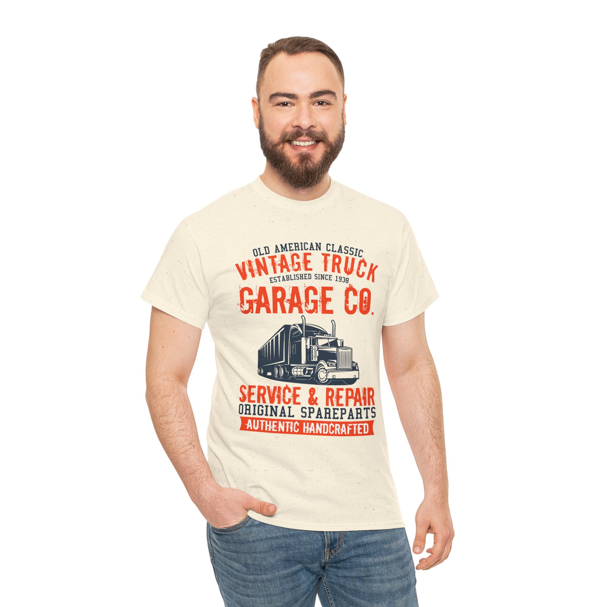 Camiseta de Old American Classic Vintage Truck Garage Co.