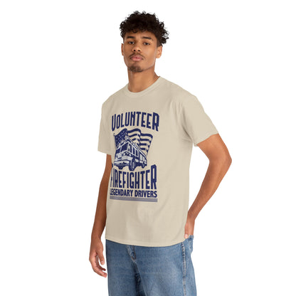 Volunteer Firefighter Legendary Drivers T-Shirt