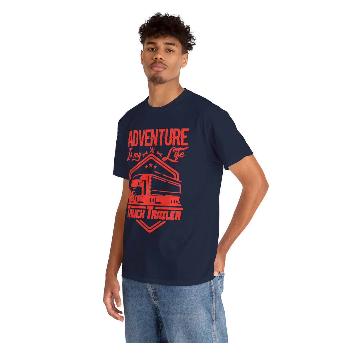 Adventure Is My Life Truck Trailer T-Shirt