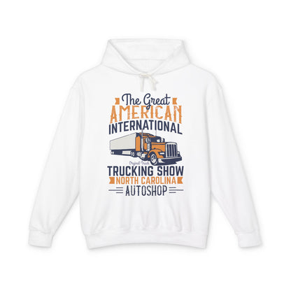 The Great American International Trucking Show Lightweight Hooded Sweatshirt