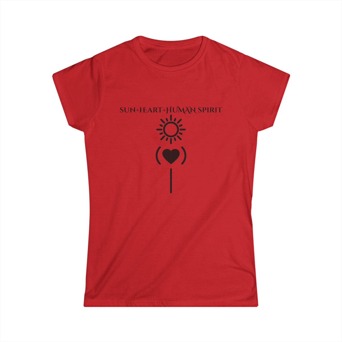 Camiseta de mujer Sakha Sol Corazón Espíritu Humano