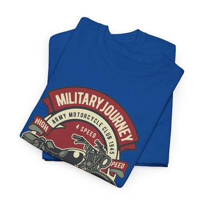 Military Journey Motorcycle Pride T-Shirt