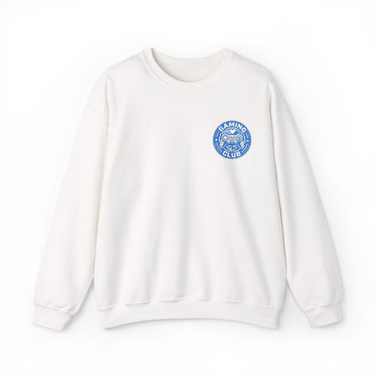 Gaming Club Embroidered Chest Logo Crewneck Sweatshirt