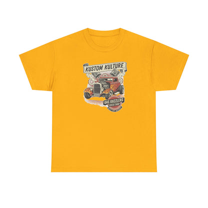 Kustom Kulture Gas Guzzlers T-Shirt