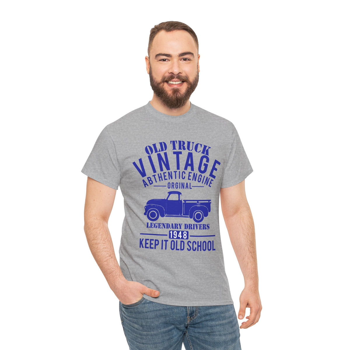Camiseta Vintage Camión Antiguo