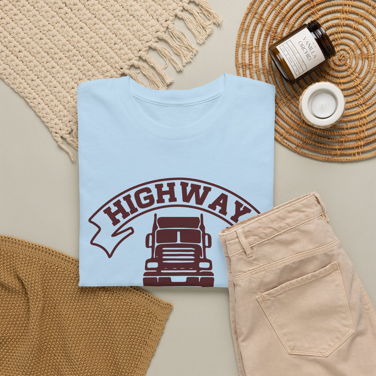 Highway Heavy Trucks T-Shirt