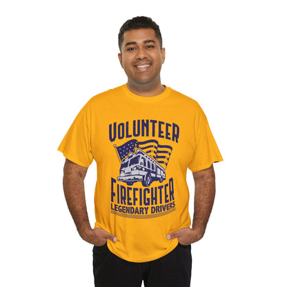 Volunteer Firefighter Truck T-Shirt