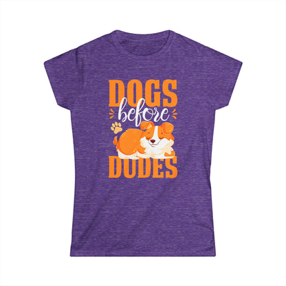 Dogs Before Dudes Women's Tee
