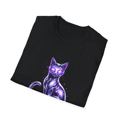 Galaxy Chrome Cat Women's T-Shirt
