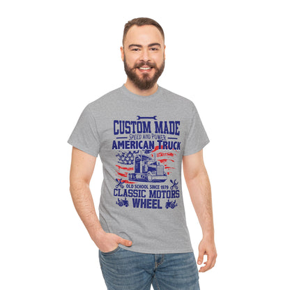 Custom Made American Truck Graphic Tee
