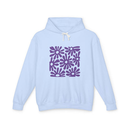 Daisy Block Lightweight Women's Hooded Sweatshirt