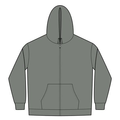 Sherpa-Lined Hooded Fleece Jacket