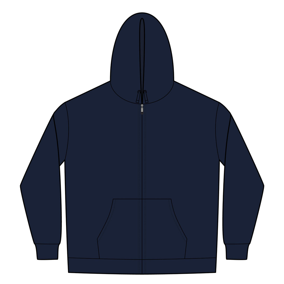 Sherpa-Lined Hooded Fleece Jacket