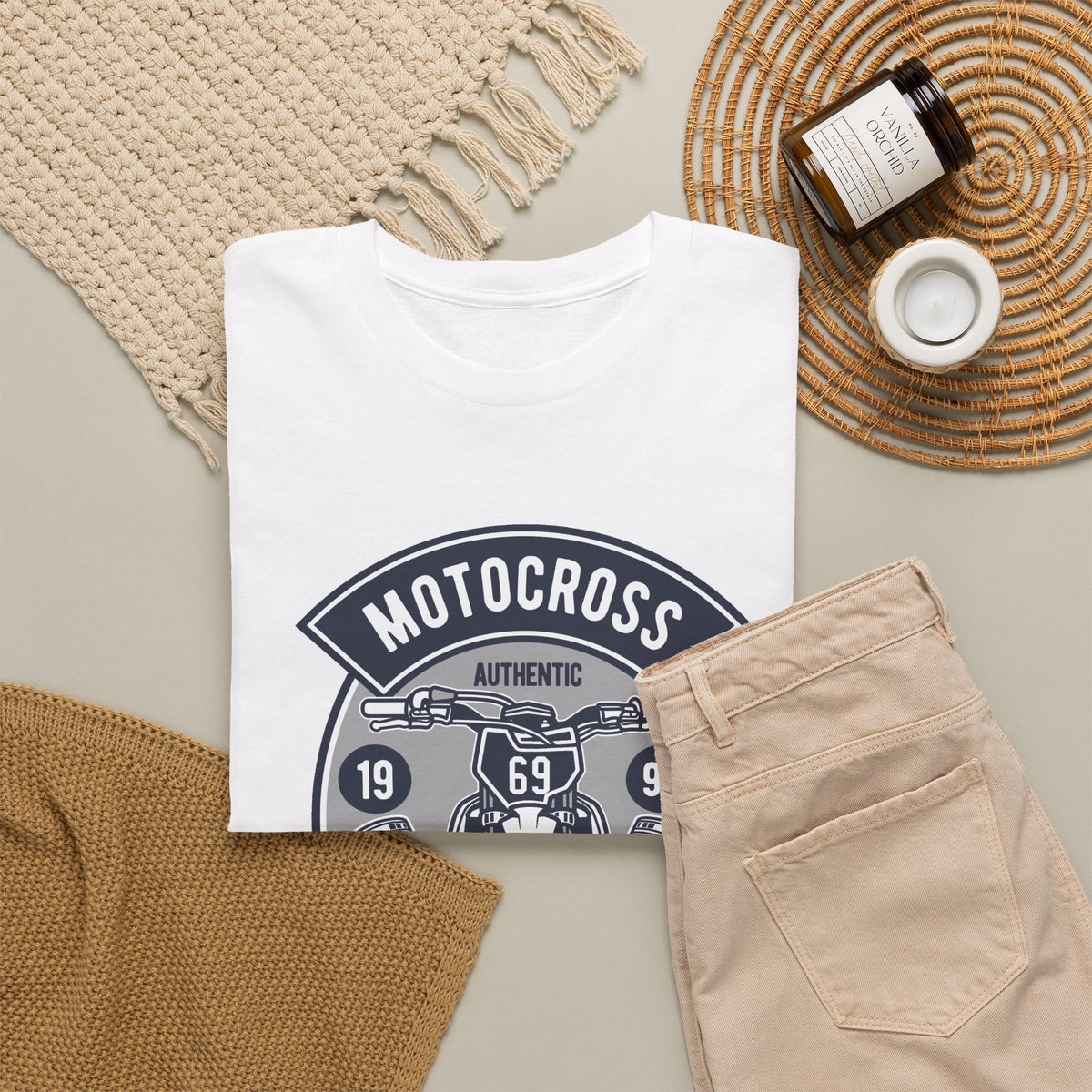 Motocross Extreme Speed Motorcycle Racing T-Shirt