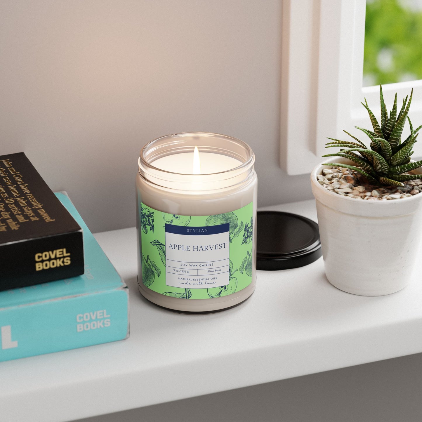 Apple Harvest Scented Soy Candle 9oz