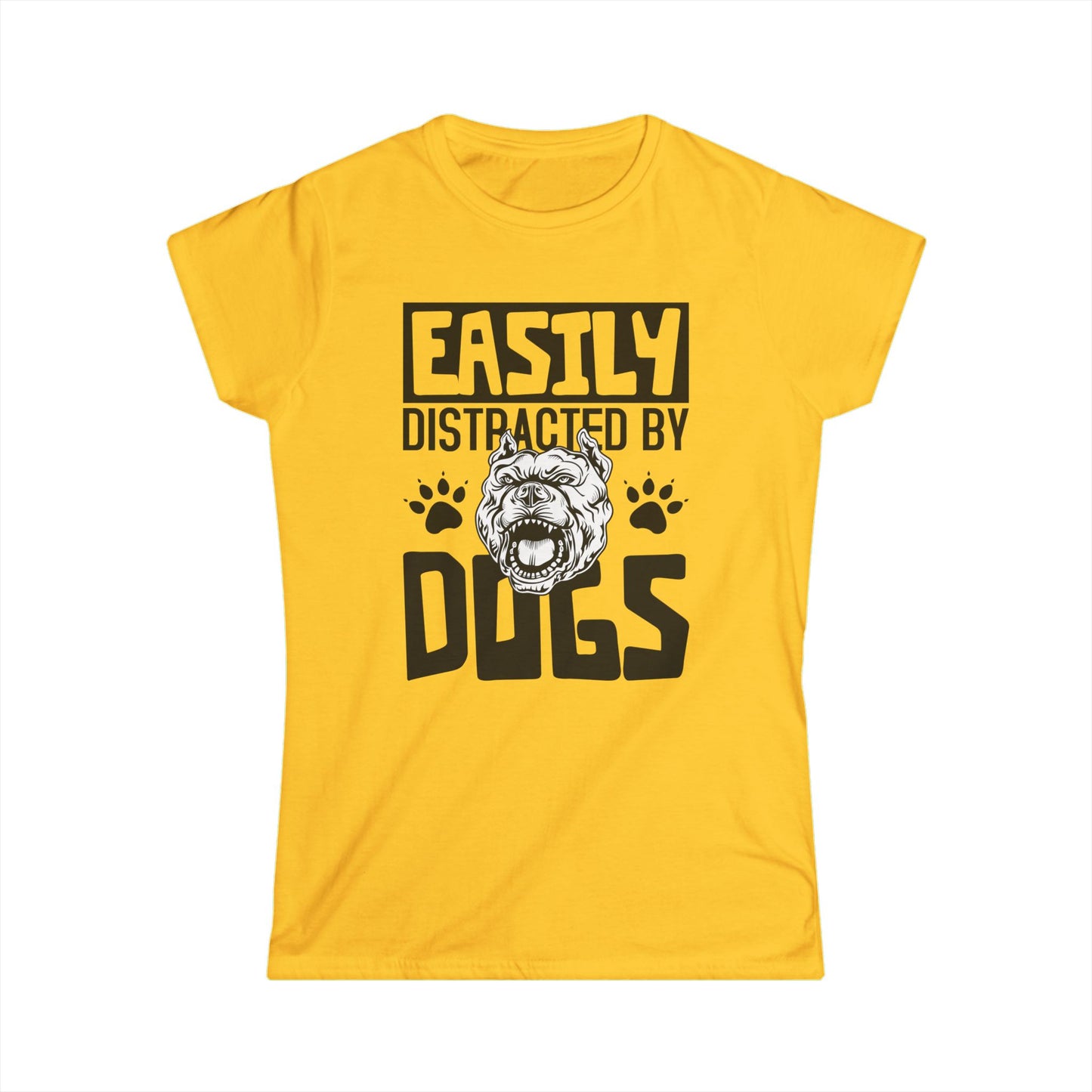 Easily Distracted By Dogs Women's T-Shirt
