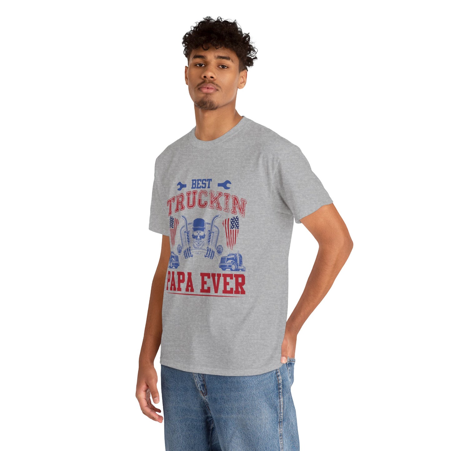 Best Truckin Papa Ever Tee