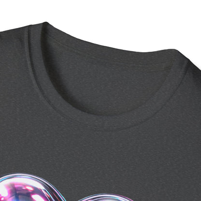 Liquid Chrome Heart Women's T-Shirt