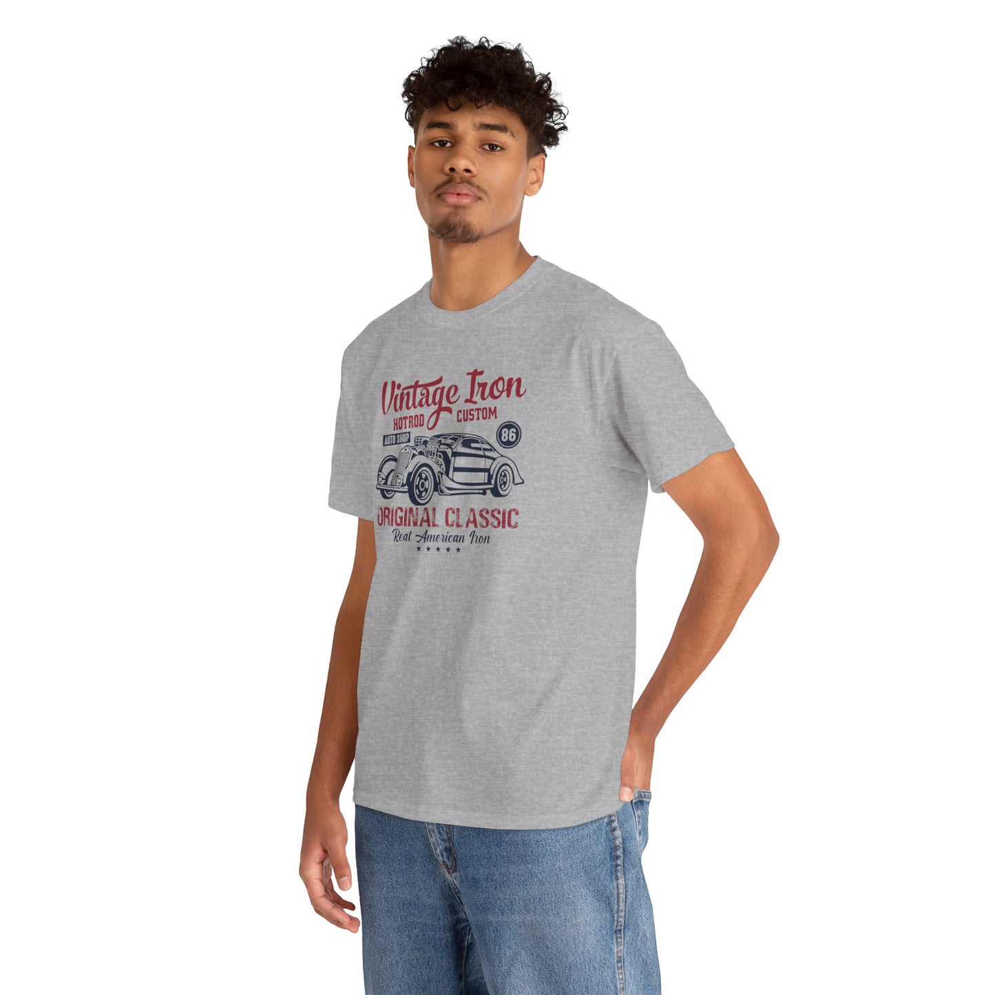 Vintage Iron Classic Hotrod Men's T-Shirt
