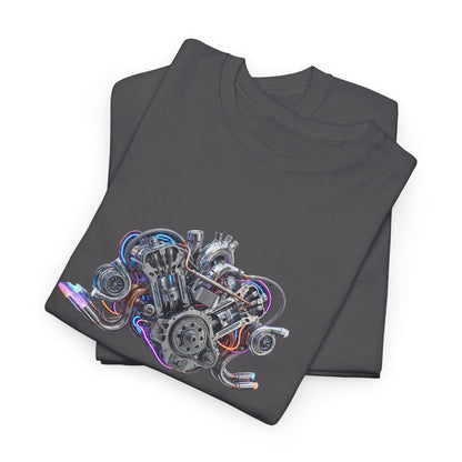 Mechanical Heart Art Men's Tee