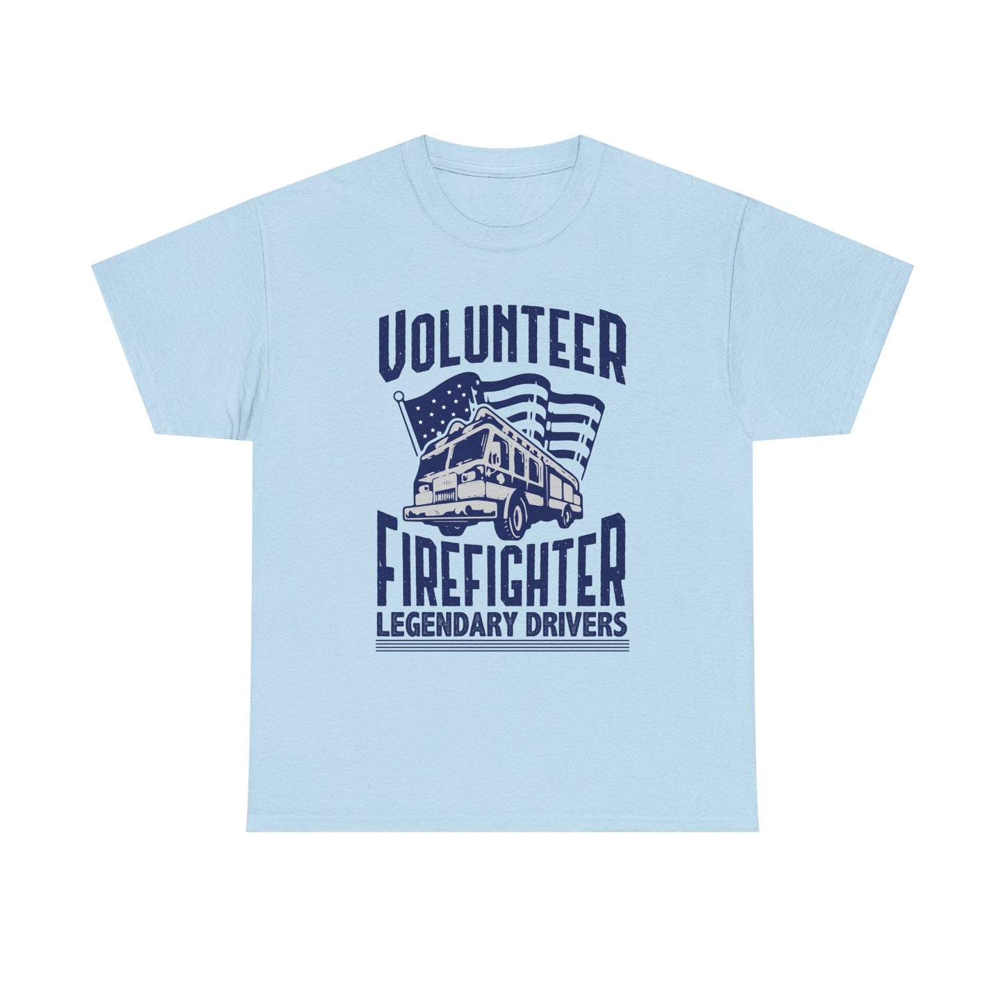 Volunteer Firefighter Truck T-Shirt