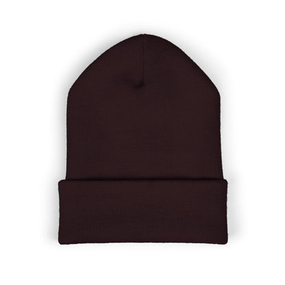Grim & Velvet Heart Soul Embroidered Cuffed Beanie