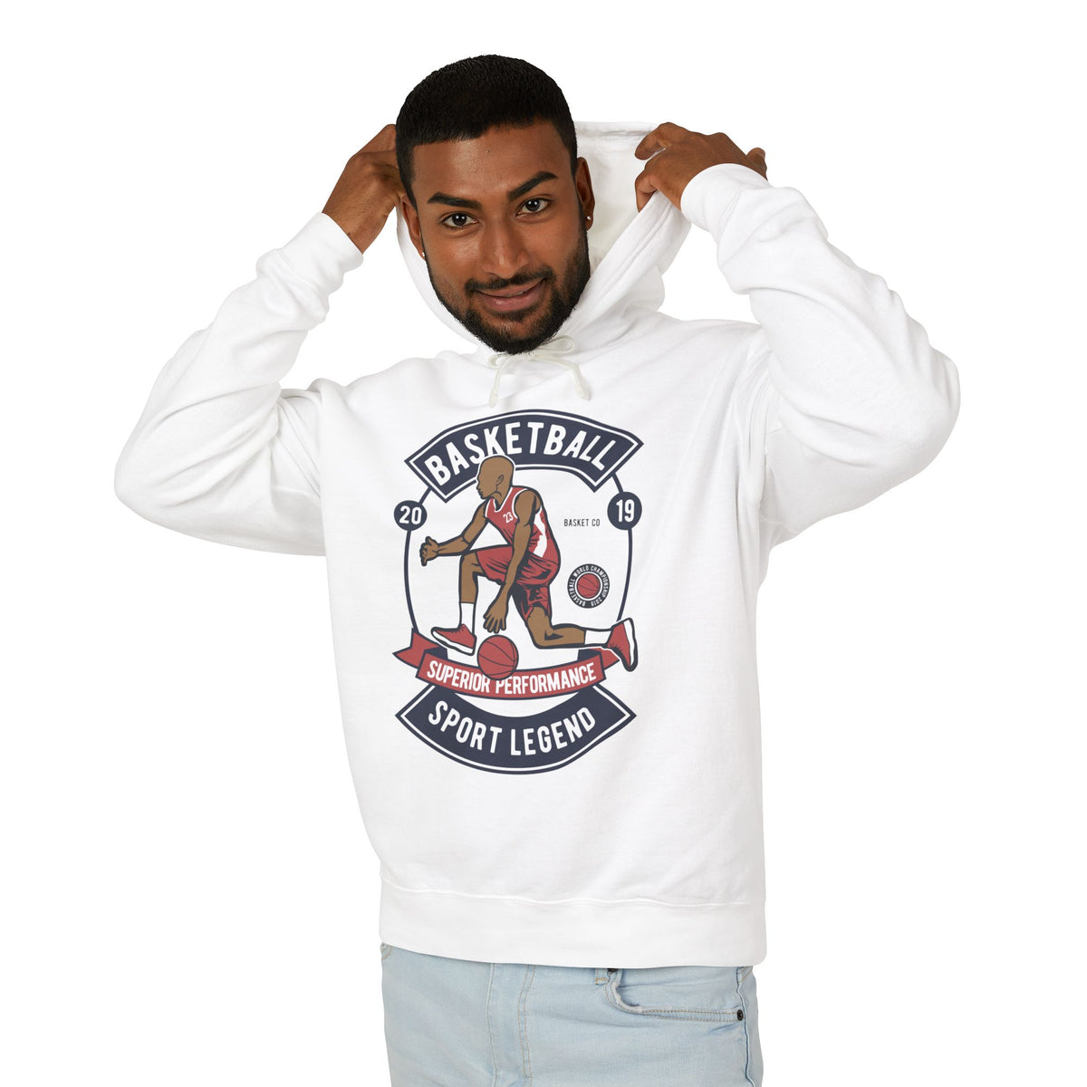 Unisex Lightweight Hooded Sweatshirt