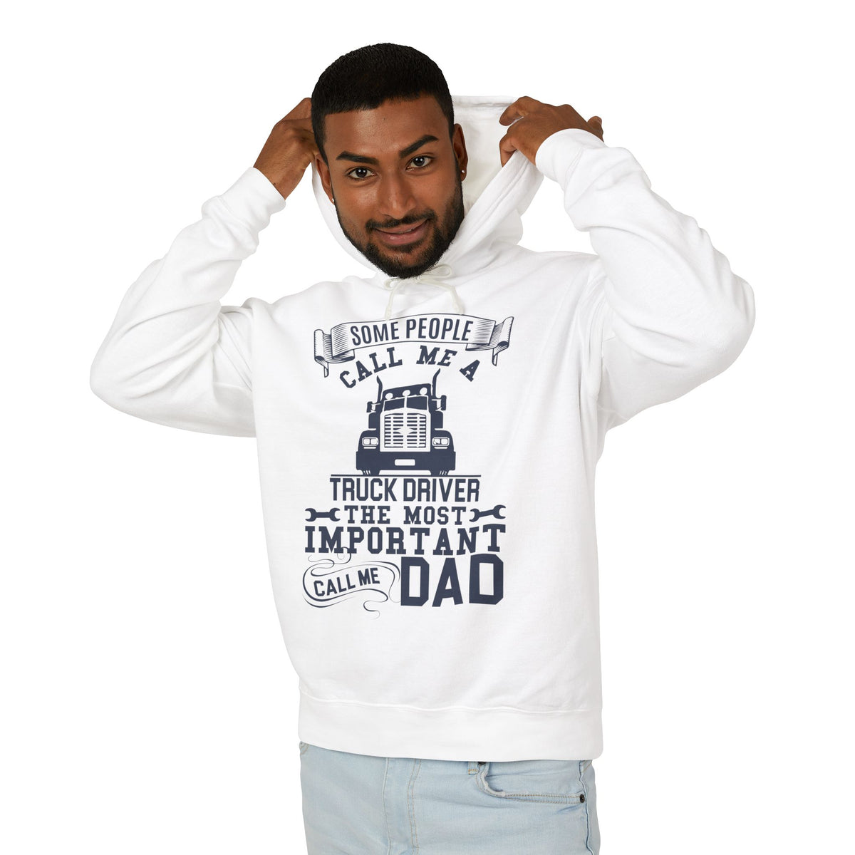 Old American Classic Vintage Truck Garage Co. Lightweight Hooded Sweatshirt