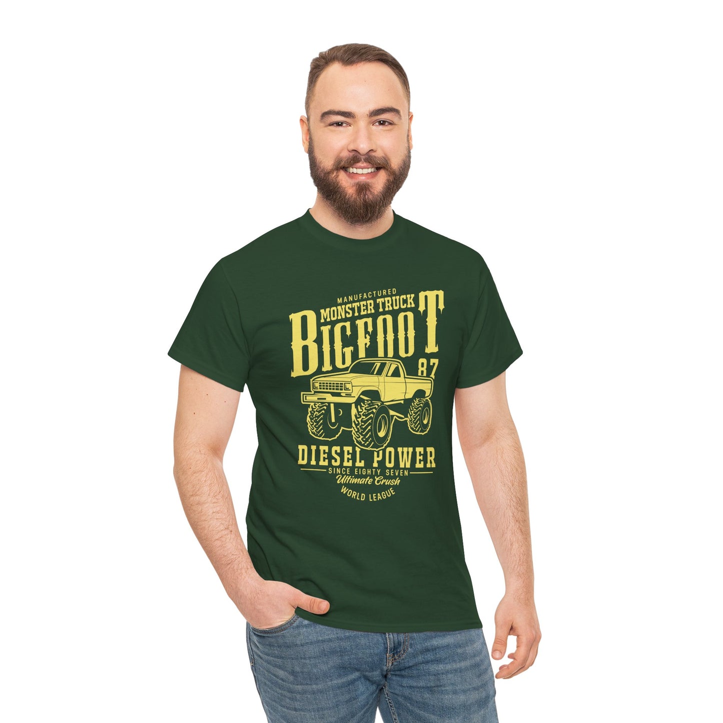 Bigfoot Monster Truck Diesel Power Men's T-Shirt