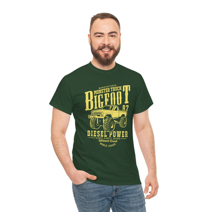 Bigfoot Monster Truck Diesel Power Men's T-Shirt